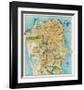 Map of San Francisco, California, 1912-August Chevalier-Framed Giclee Print