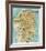 Map of San Francisco, California, 1912-August Chevalier-Framed Giclee Print