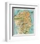 Map of San Francisco, California, 1912-August Chevalier-Framed Giclee Print