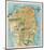 Map of San Francisco, California, 1912-August Chevalier-Mounted Giclee Print