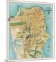 Map of San Francisco, California, 1912-August Chevalier-Mounted Giclee Print