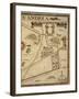 Map of Sant Andrea, Italy, from the Atlas Atlante Delle Locazioni, 1687-1697-Antonio and Nunzio Michele-Framed Giclee Print