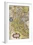 Map of Savoie, from Theatrum Orbis Terrarum, 1528-1598, Antwerp, 1570-null-Framed Giclee Print