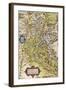 Map of Savoie, from Theatrum Orbis Terrarum, 1528-1598, Antwerp, 1570-null-Framed Giclee Print