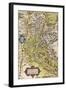 Map of Savoie, from Theatrum Orbis Terrarum, 1528-1598, Antwerp, 1570-null-Framed Giclee Print