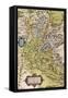 Map of Savoie, from Theatrum Orbis Terrarum, 1528-1598, Antwerp, 1570-null-Framed Stretched Canvas