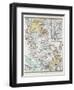 Map of Schleswig-Holstein Germany 1899-null-Framed Giclee Print