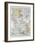 Map of Schleswig-Holstein Germany 1899-null-Framed Giclee Print