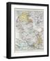 Map of Schleswig-Holstein Germany 1899-null-Framed Giclee Print
