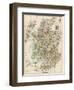 Map of Scotland, 1870s-null-Framed Giclee Print