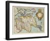 Map of Scotland, Miliaria Scotia-null-Framed Giclee Print