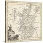 Map of Scotland-T. Jeffreys-Stretched Canvas