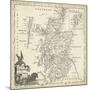 Map of Scotland-T. Jeffreys-Mounted Art Print