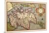 Map of Scotland-Abraham Ortelius-Mounted Premium Giclee Print