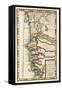 Map of Senegal, Mauritania and Gambia, 1729-null-Framed Stretched Canvas