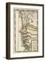 Map of Senegal, Mauritania and Gambia, 1729-null-Framed Premium Giclee Print