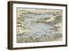 Map of Shogama and Matsushima in Oshu-Katsushika Hokusai-Framed Giclee Print