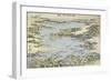 Map of Shogama and Matsushima in Oshu-Katsushika Hokusai-Framed Giclee Print