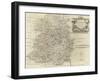 Map of Shropshire-Robert Morden-Framed Giclee Print