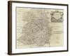 Map of Shropshire-Robert Morden-Framed Giclee Print