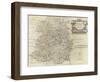 Map of Shropshire-Robert Morden-Framed Giclee Print