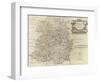 Map of Shropshire-Robert Morden-Framed Giclee Print