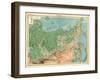 Map of Siberia-Unknown-Framed Giclee Print