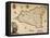 Map of Sicily-Willem Janszoon Blaeu-Framed Stretched Canvas