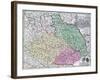 Map of Silesia, from an Atlas-Matthaus Seutter-Framed Giclee Print