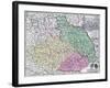 Map of Silesia, from an Atlas-Matthaus Seutter-Framed Giclee Print