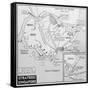 Map of Singapore-null-Framed Stretched Canvas