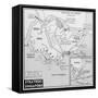 Map of Singapore-null-Framed Stretched Canvas