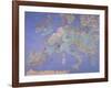 Map of Sixteenth Century Europe, from the Sala Del Mappamondo circa 1574-5-Giovanni De' Vecchi-Framed Giclee Print