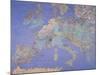 Map of Sixteenth Century Europe, from the Sala Del Mappamondo circa 1574-5-Giovanni De' Vecchi-Mounted Giclee Print