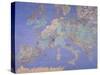 Map of Sixteenth Century Europe, from the Sala Del Mappamondo circa 1574-5-Giovanni De' Vecchi-Stretched Canvas