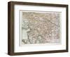 Map of Slovenia and Croatia, 1899-null-Framed Giclee Print