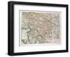 Map of Slovenia and Croatia, 1899-null-Framed Giclee Print