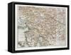 Map of Slovenia and Croatia, 1899-null-Framed Stretched Canvas