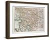 Map of Slovenia and Croatia, 1899-null-Framed Giclee Print