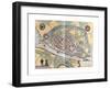 Map of Sluys from Civitates Orbis Terrarum-null-Framed Giclee Print