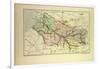 Map of Somme France-null-Framed Giclee Print