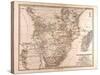 Map of South Africa, 1872-null-Stretched Canvas