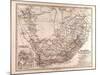 Map of South Africa, 1872-null-Mounted Giclee Print