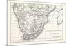 Map of South Africa-null-Mounted Giclee Print