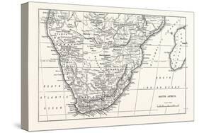 Map of South Africa-null-Stretched Canvas