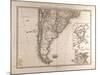 Map of South America, 1872-null-Mounted Giclee Print