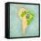 Map Of South America - Brazil (Vintage Series)-Tindo-Framed Stretched Canvas