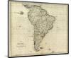 Map of South America, c.1796-John Reid-Mounted Art Print