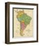 Map of South America, c.1826-Anthony Finley-Framed Art Print