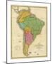 Map of South America, c.1826-Anthony Finley-Mounted Art Print